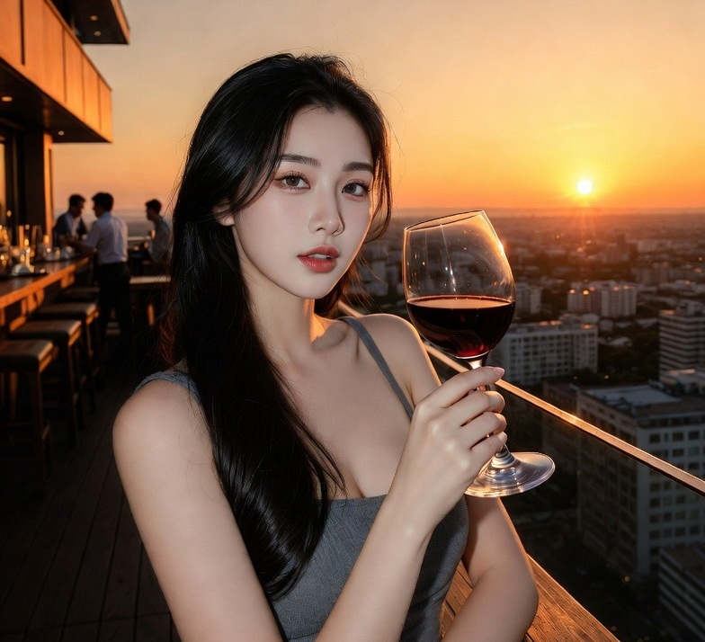 夜の街と静かなグラス — 本物の男は、自分を大きく見せない