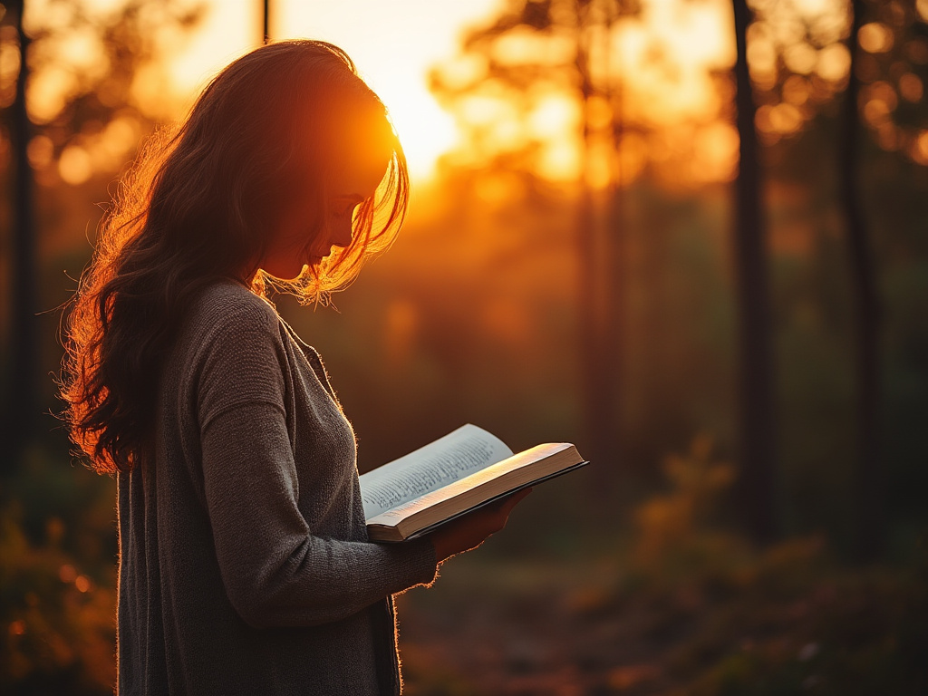 森の中で本を読む静けさ — 知るなら徹底的に。それが誠実さの形